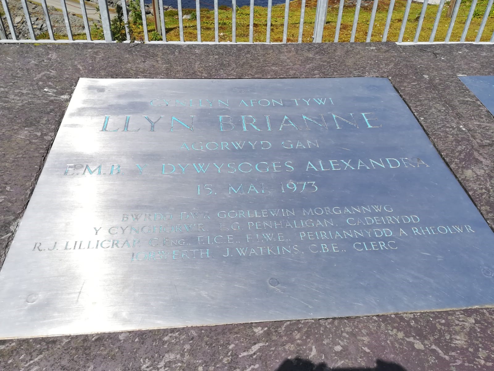 Llyn Brianne Name Plate
